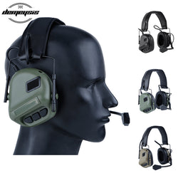 Outdoor Hunting Tactical Headset Airsoft Headphone Military Shooting Headset Ear Protection Earphones - Canada Outdoors