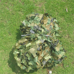 Outdoor Hunting blind Jungle camouflage net Hunting Tent Woodlands Camouflage net Camping Military jungle car drop netting 3*4M - Canada Outdoors