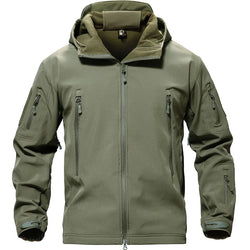 Outdoor Softshell Jacket Men Fleece Hunting Jacket Waterproof Tactical Jackets Windproof Camping Hiking Jacket Windbreaker - Canada Outdoors