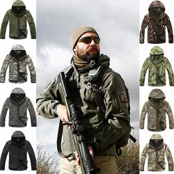 Outdoor Sport Softshell TAD Tactical Jacket Sets Men Camouflage Hunting Clothes Military Coats For Camping Hiking Hooded Jacket - Canada Outdoors