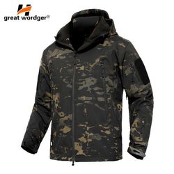 Outdoor Tactical Camouflage Men Jacket Coat Military Army Jacket Winter Waterproof Soft Shell Jacket Windbreaker Hunting Clothes - Canada Outdoors