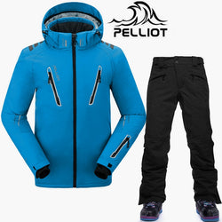 Pelliot -30 Degree Snowboarding Suits Men Top Quality Winter Ski Suit Breathable Waterproof Brand Ski Jacket Snowboard Pant S-XL - Canada Outdoors