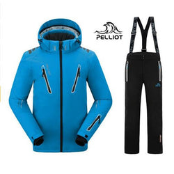 Pelliot Male Ski Suits Jacket+Pants Men's Water-proof,Breathable TThermal Cottom-padded Snowboard Suit Men Ski Jacket - Canada Outdoors