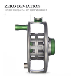 Piscifun Sword Fly Reel with CNC-machined Aluminium Material 3/4/5/6/7/8/9/10 WT Right Left Handed Fly Fishing Reel Gunmetal - Canada Outdoors