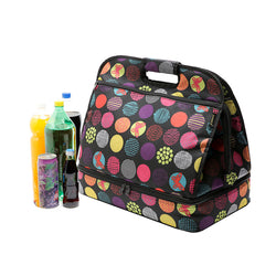 Portable Preservation Women's Cooler Bags Casual Picnic Fruit Drink Organizer Double-layer Food Wine Fresh Cold Tote Accessories - Canada Outdoors