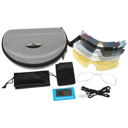 Professional Polarized Cycling Glasses Bike Goggles Fishing Outdoor Sports Sunglasses UV 400 With 5 Lens TR90 STS801 4 Color - Canada Outdoors