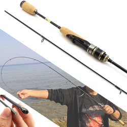 Promotion! 1.8M wooden handle lure rod Ultra light Spinning fishing rod 2-6g  Lure Weight 3-7lb line weigh carbon rod ul power - Canada Outdoors