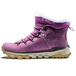 RAX Women Genuine Leather Hiking Shoes Outdoor Waterproof Warm Sneakers Breathable Outdoor Sports Shoes Men Walking Sneakers - Canada Outdoors