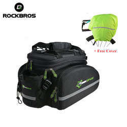 ROCKBROS 35L MTB Bicycle Bags Frame Rack Bag Waterproof Multifunctional 3 In 1 Reflective Cycling Big Pack Bicycle Luggage Bags - Canada Outdoors
