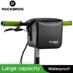ROCKBROS 3L 4L Waterproof Bike Bicycle Bag Handlebar Bag Bicycle Front Tube Pocket Shoulder Pack Riding Cycling Bike Accessories - Canada Outdoors