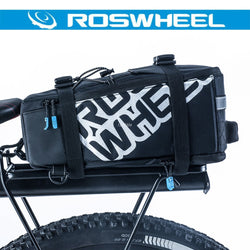 ROSHWEEL 5L MTB Cycling Bicycle Bag Bike Rear Rack Tail Saddle Seat Trunk Bag Pannier Portable Luggage Handbag Shoulder Bag - Canada Outdoors