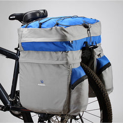 ROSWHEEL 60L MTB Bicycle Carrier Bag Rear Rack Bike Trunk Bag Luggage Pannier Back Seat Double Side Cycling Bycicle Bag 14590 - Canada Outdoors