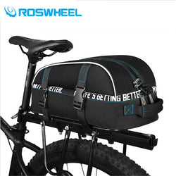ROSWHEEL Bicycle Bag 8L Waterproof Bike Rear Rack Bag Multifunction Cycling Basket Rack Trunk Bag Shoulder Handbag Accessories - Canada Outdoors