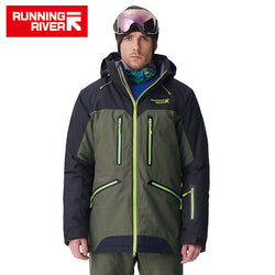 RUNNING RIVER Brand High Quality Men Winter snowboard Jacket 4 Colors 6 Sizes Warm Sport Outdoor Clothing For Man Jackets #A7009 - Canada Outdoors