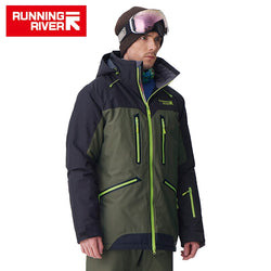 RUNNING RIVER Brand High Quality Men Winter snowboard Jacket 4 Colors 6 Sizes Warm Sport Outdoor Clothing For Man Jackets #A7009 - Canada Outdoors