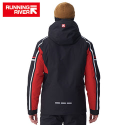 RUNNING RIVER Brand Men High Quality Ski Jacket Winter Warm Hooded Sports Jackets For Man Professional Outdoor jacket #A7006 - Canada Outdoors