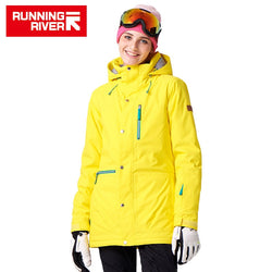 RUNNING RIVER Brand Women Snowboard Jackets For Winter Warm Mid-thigh Outdoor Sports Clothing High Quality Sport Jacket #A7023 - Canada Outdoors
