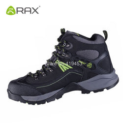 Rax Mens Hiking Shoes Waterproof Trekking Climbing Outdoor Shoes Breathable Leather Mens Mountain Boots Anti-Skid Sneaker D0545 - Canada Outdoors