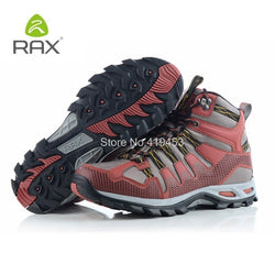 Rax Outdoor Sports Mountain Mens Shoes Leather Waterproof Hiking Shoes Men Lightweight Trekking Hunting Boots Top Quality D0547 - Canada Outdoors
