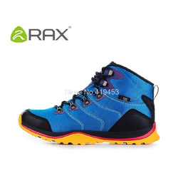 Rax Waterproof Sneakers Mens Hiking Shoes Outdoor Trekking Boots Leather Breathable Climbing Shoes Sports Rubber Sole Boot D0537 - Canada Outdoors