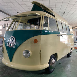 Retro Camper Caravan Cooking Catering Car Concession Food Truck Mobile Kitchen T1 VW Bus