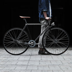 Retro Steel frame sliver 700C Fixed Gear bike Track Single speed Bike 48cm 52cm  fixie bike vintage DIY frame - Canada Outdoors