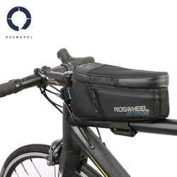 Roswheel Waterproof Cycling Front Frame Tube Top Bicycle Bike Bag Pannier Cycling Pack with Phone Holder Attack Series 121370 - Canada Outdoors