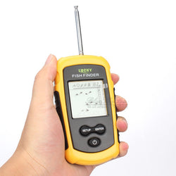 Russian Manual!Lucky FFW1108-1 Fishfinder Portable 100m Wireless Fish Finder Alarm 40M/130FT Sonar Depth Ocean River - Canada Outdoors