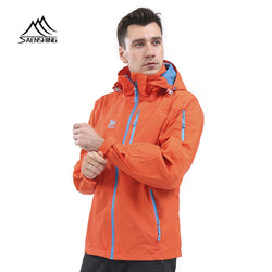 SAENSHING Hiking Jacket Men Windbreaker Waterproof Windproof Outdoor Camping Fishing Clothings Male Breathable Jackets Rain Coat - Canada Outdoors