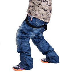 SAENSHING Outdoor Men Ski Pants Warmth Thicken Snowboarding Pants Waterproof Windproof Breathable Male Winter Ski Snow Trousers - Canada Outdoors