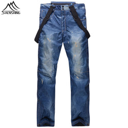 SAENSHING Outdoor Men Ski Pants Warmth Thicken Snowboarding Pants Waterproof Windproof Breathable Male Winter Ski Snow Trousers - Canada Outdoors