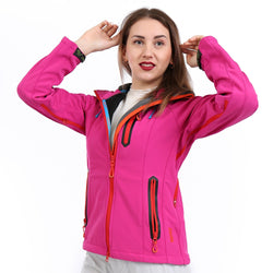 SAENSHING Softshell Jacket Women Brand Waterproof Rain Coat Outdoor Hiking Clothing Female Windproof Soft Shell Fleece Jackets - Canada Outdoors