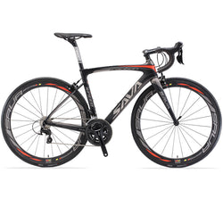 SAVA Full Carbon Road bike 700C bicycle road bike 8.4kg Complete carbon frame/wheelsets/fork equip with SHIMANO 105 R7000 Group - Canada Outdoors