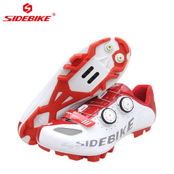 SIDEBIKE Breathable Mountain Bike Shoes Men Self-lock MTB Bicycle Cycling Road Shoes Anti-slip Wear-resisting Cycle Sneakers - Canada Outdoors