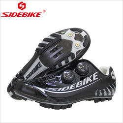 SIDEBIKE MTB Bike Shoes Carbon Fiber Cycling Shoes Men Breathable Non-slip Self-locking Road Bike Shoes Bicycle Sneaker Shoes - Canada Outdoors