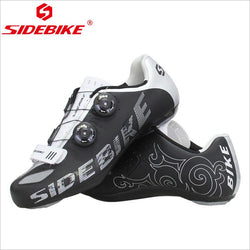 SIDEBIKE Road Cycling Shoes Men Pro Bike Shoes High Pressure Nylon Athletic Self-locking Bicycle Shoes Chaussure Velo Route - Canada Outdoors