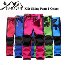 SJ-Maurie Kids Snowpants Winter Children Outdoor Snowboard Pants Windproof Fleece Winter Snow Girls Boys Camping Hiking Pants - Canada Outdoors