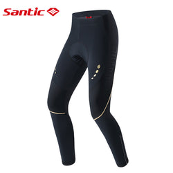 Santic Cycling Padded Pants Race long Cycling Pants man Shockproof Spring &amp;Autumn Anti-pilling MTB Trousers Black Asian M7C04089 - Canada Outdoors