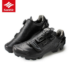 Santic MTB Cycling Shoes Men Breathable Mountain Bike Sneakers Riding Shoes Self-Locking Bicycle Sport Shoes Zapatillas Ciclismo - Canada Outdoors