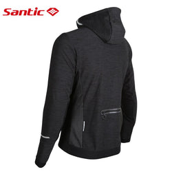 Santic Men Winter Cotton Bicycle Cycling Jacket Outdoor Windproof Coats Keeping Warm Santic 3D Layer Skill MTB Road Bike Jersey - Canada Outdoors