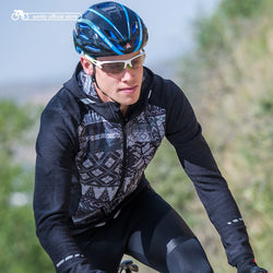 Santic Mens Winter Cotton Cycling Jacket Outdoor Windproof Coats Jackets Keeping Warm SANTIC 3D Layer Skill Asian S-3XL M7C01087 - Canada Outdoors