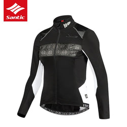 Santic Women Fleece Cycling jerseys Sets 2019 Autumn Winter Thermal MTB Wear Bike Wear Clothing Ropa Ciclismo Bicycle Jackets - Canada Outdoors