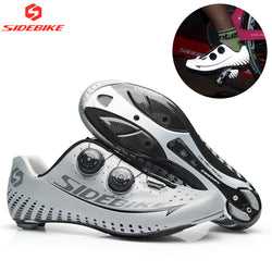 Sidebike 3M Reflectiv Carbon Ultralight Cycling Shoes self-Locking Racing Bike Shoes Road Bike Athletic Riding Shoes Ciclismo - Canada Outdoors