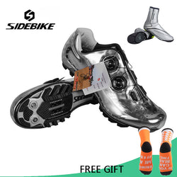 Sidebike Carbon Cycling Shoes MTB Men Racing Professional Althletic Bicycle Shoes Self Lock Breathable Non Slip Bike Shoes - Canada Outdoors