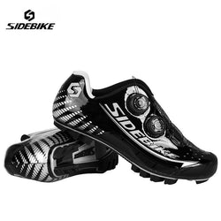 Sidebike Carbon Cycling Shoes MTB Men Racing Professional Althletic Bicycle Shoes Self Lock Breathable Non Slip Bike Shoes - Canada Outdoors