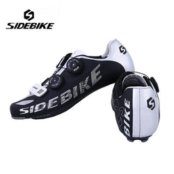 Sidebike Men Carbon Fiber Road Cycling Bike Shoes Breathable Bicycle Shoes Ultralight Self Locking Zapatillas Zapato Ciclismo - Canada Outdoors