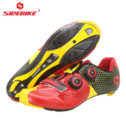 Sidebike Men Women Carbon Cycling Shoes Road Mountain Bike Shoes Ultralight Breathable Bicycle MTB Sneakers with Atop Buckle - Canada Outdoors