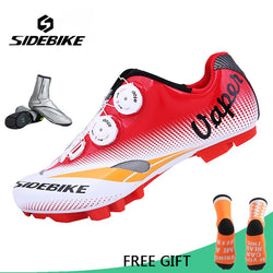 Sidebike Mountain Bike Self-Locking Shoes Ride Bicycle Shoes Professional Athletic Sports Lightweight MTB Cycling Shoes - Canada Outdoors