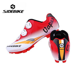 Sidebike Mountain Bike Self-Locking Shoes Ride Bicycle Shoes Professional Athletic Sports Lightweight MTB Cycling Shoes - Canada Outdoors