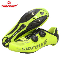 Sidebike Road Man Cycling Shoes Carbon Fiber Breathable Road Bicycle Shoes Ultralight Bike Shoes Chaussures Cycliste Route - Canada Outdoors